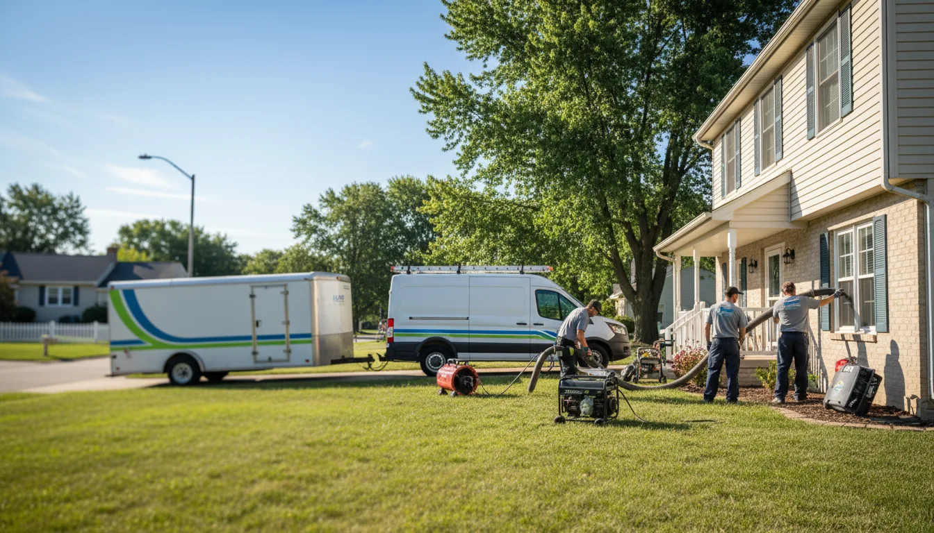 Flooded Basement Restoration And Cleanup With Repair in Truxton, MO near me